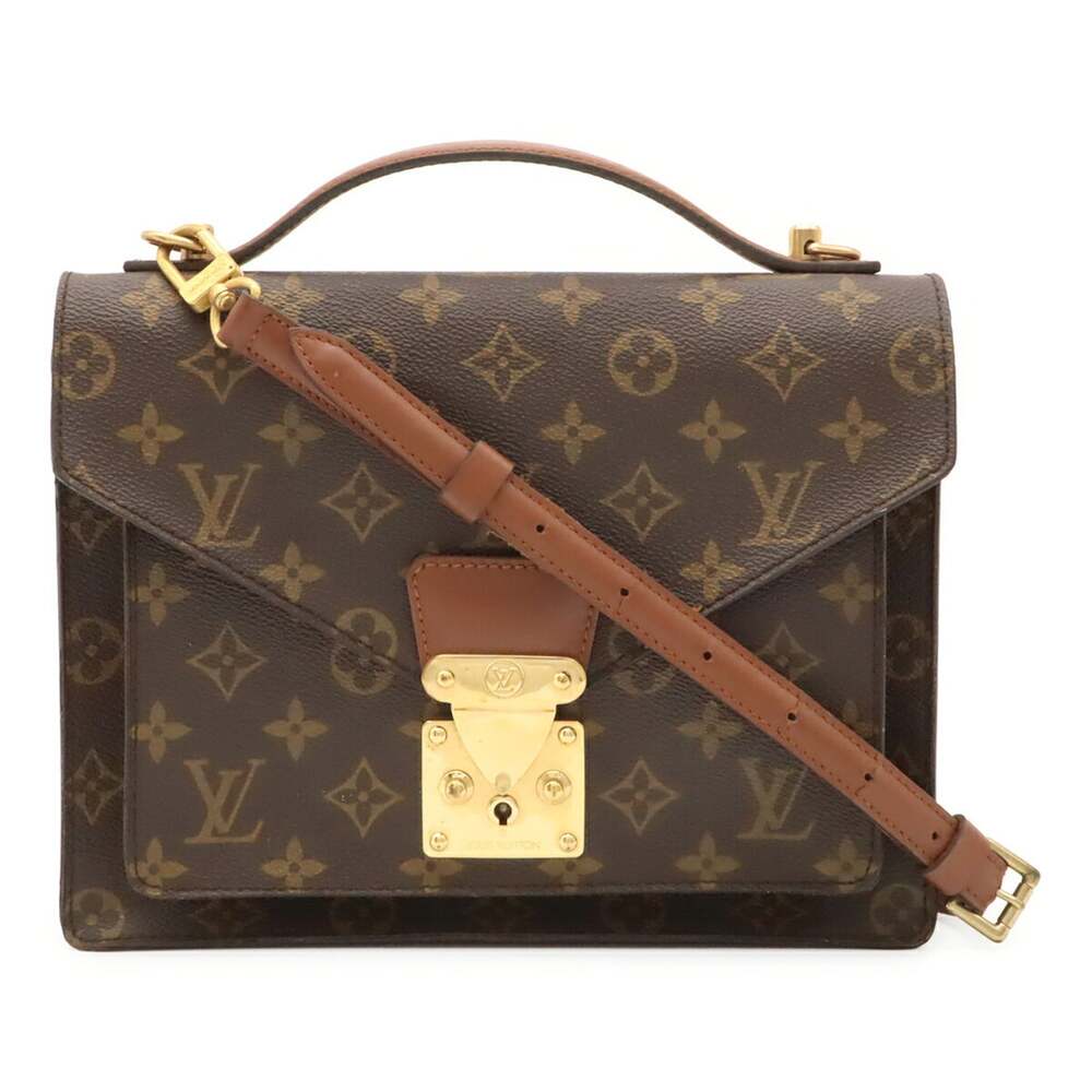 Louis Vuitton Monceau Handbag Canvas #325911L10B